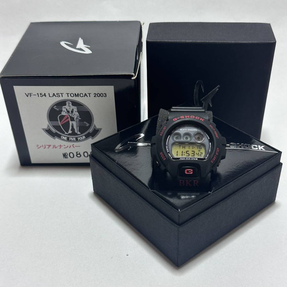 G-SHOCK DW-6900 アメリカ海軍 ブラックナイツ限定 シリアルナンバー入り未使用品_画像1