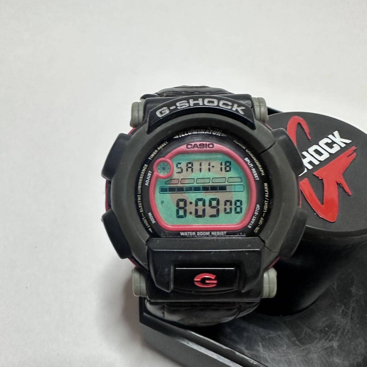 G-SHOCK DW-003 RED 難ありジャンク_画像2