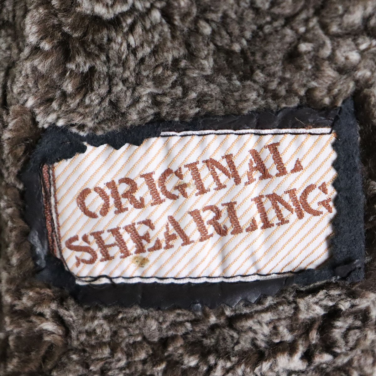 D6S/s6.1-1　ORIGINAL SHEARING　ムートンコート　本革　羊革　ラムスキン　レザージャケット　裏ボア　フード付き　革ジャン　皮ジャン_画像4