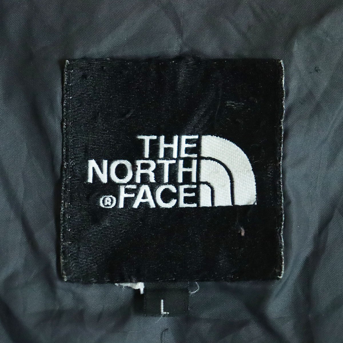 K6J/Y5.12-1　THE NORTH FACE　ノースフェイス　マウンテンジャケット　中綿　ライナージャケット　刺繍ロゴ　アウトドア　L　アメリカ古着_画像6