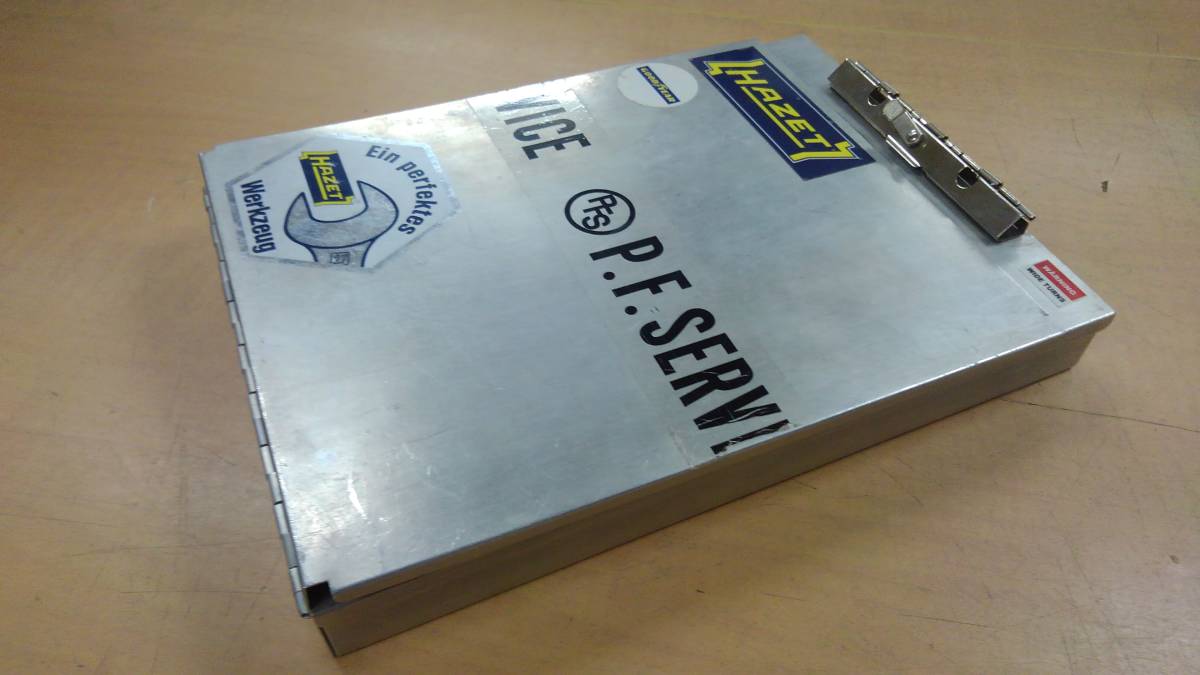 USA aluminium clipboard file binder - case . prefecture Police dokta-US America 