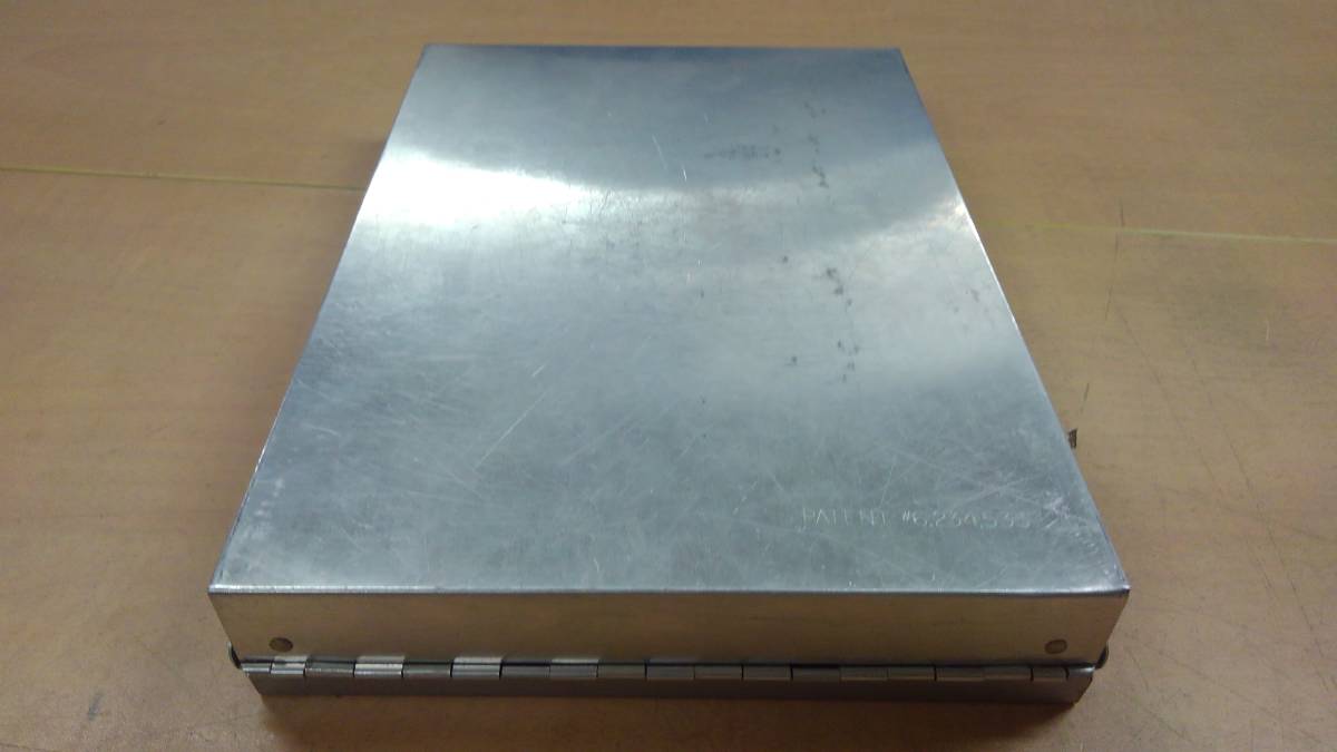 USA aluminium clipboard file binder - case . prefecture Police dokta-US America 