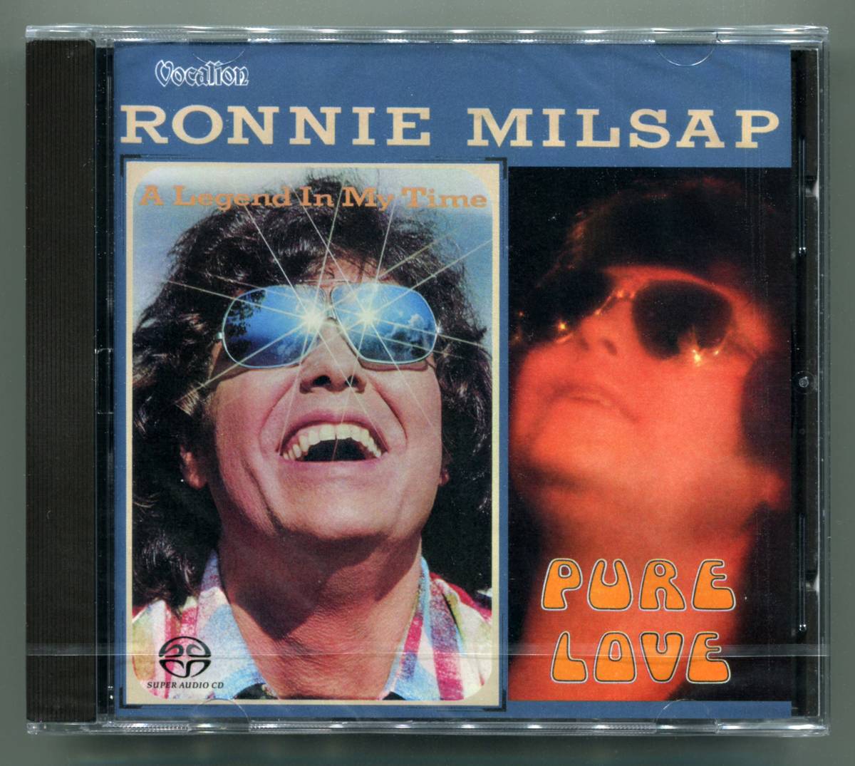 ☆送料込/Hybrid SACD/ ロニー・ミルサップ　RONNIE MILSAP / Pure Love & A Legend in My Time / 高音質CD / 2in1CD_画像1