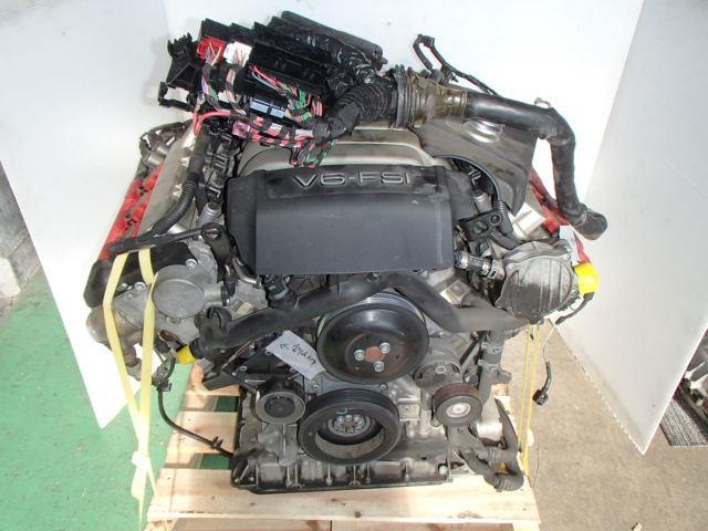  Audi A5 ABA-8TCALF двигатель ASSY