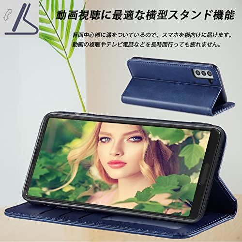 ForGalaxyS22_ブルー Galaxy S22 ケース手帳型 SC-51C SCG13 ケース サムスン ギャラクシーS2_画像3