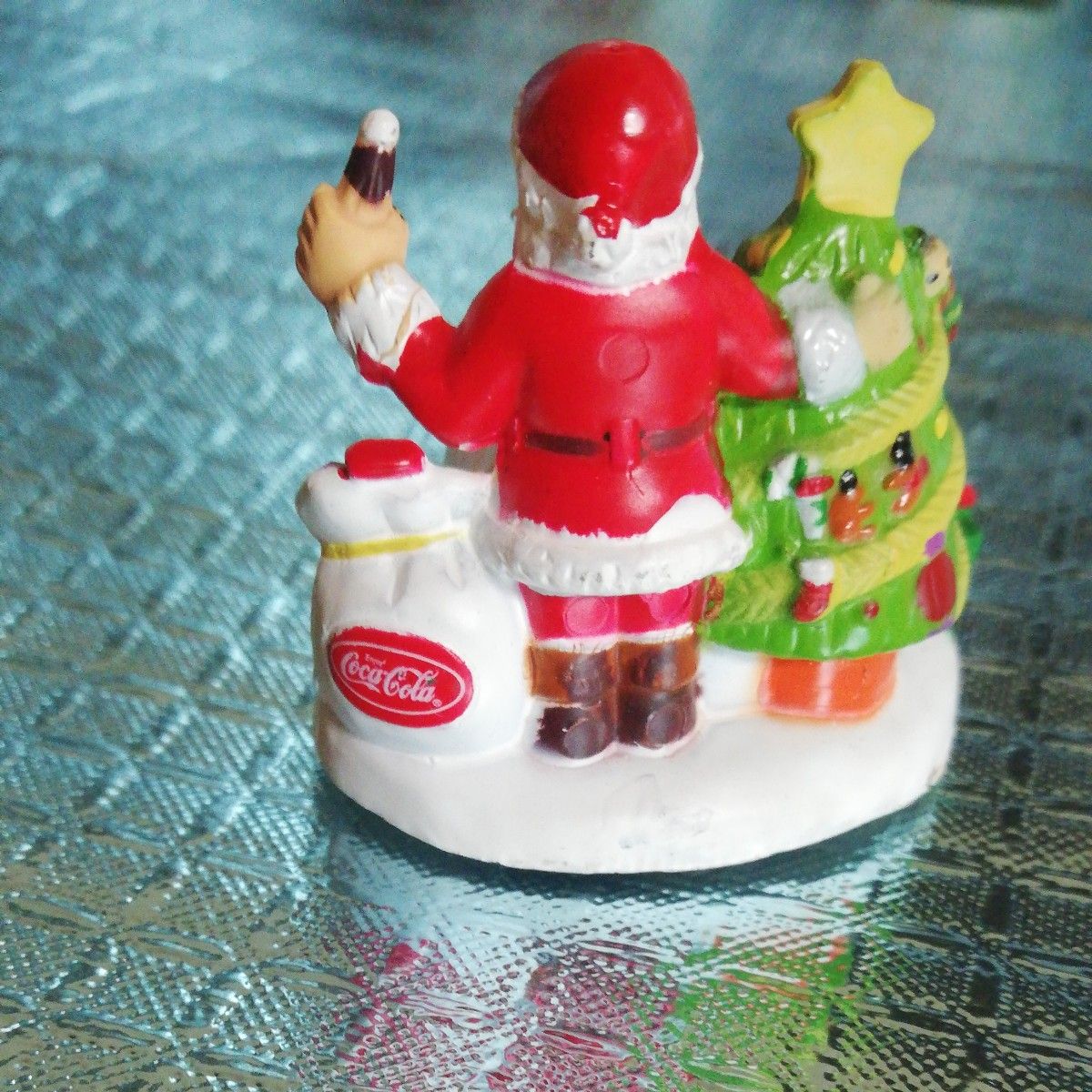 Merry Christmasコカ・コーラ世界のサンタクロースフィギュア非売品8点　未使用　レトロ