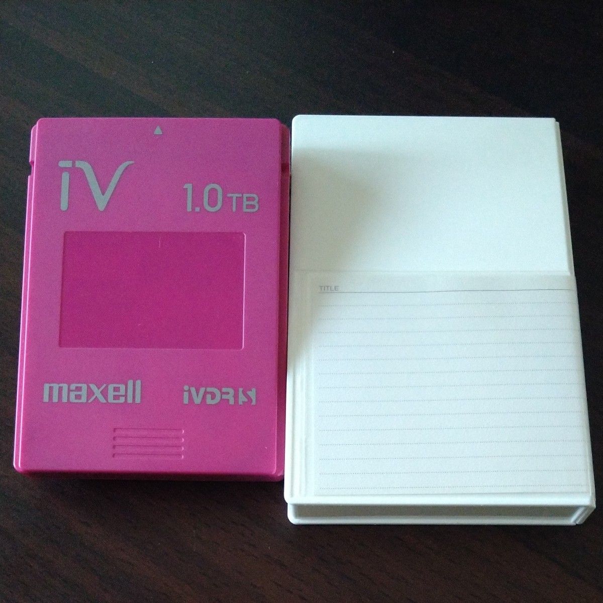 maxell iVDR カセットHDD 1TB 専用ケース付属 Yahoo!フリマ（旧）