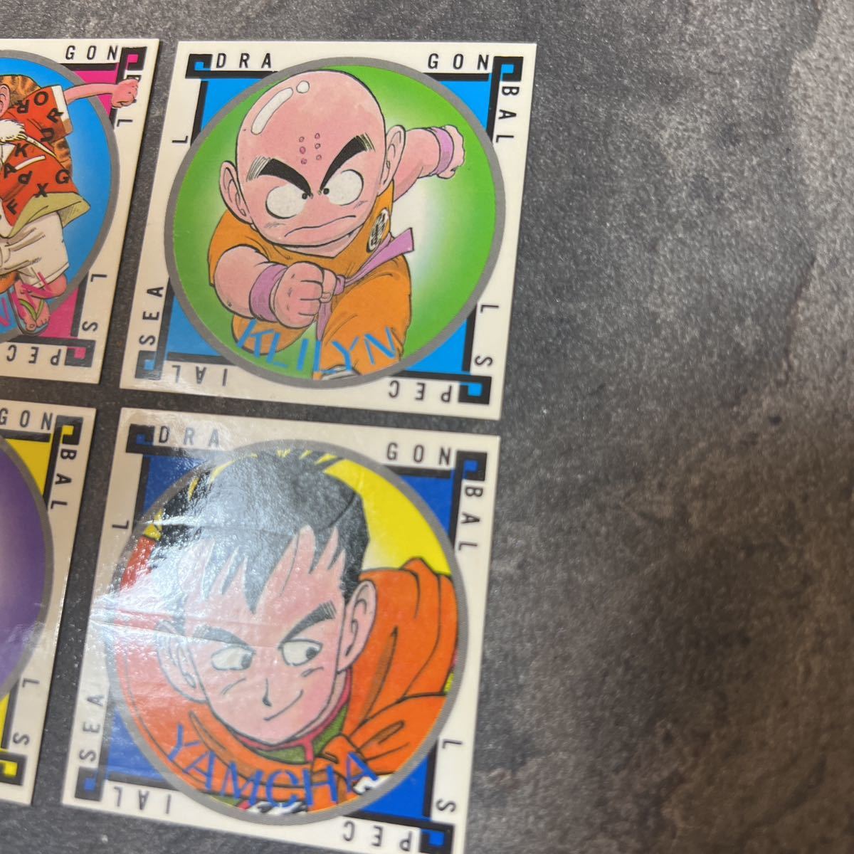 ドラゴンボール 週間少年ジャンプ/抽選プレゼント スペシャルシール（48×48mm）まとめ売り_画像6