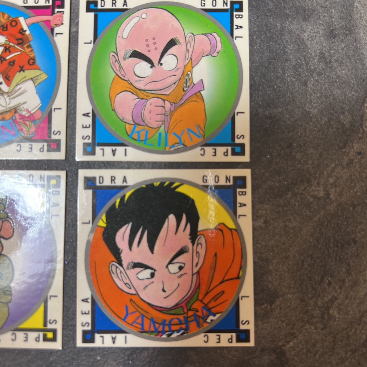 ドラゴンボール 週間少年ジャンプ/抽選プレゼント スペシャルシール（48×48mm）まとめ売り_画像5