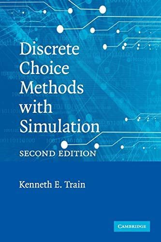 [A01384353]Discrete Choice Methods with Simulation Train，Kenneth E.