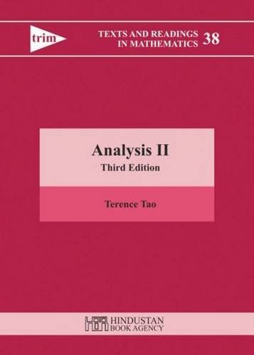 洋書 [A11788635]Analysis II: Third Edition (Texts and Readings in Mathematics) T