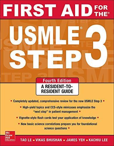 [A11734722]First Aid for the USMLE Step 3 [ペーパーバック] Le，Tao，M.D.、 Bhushan，Vi_画像1