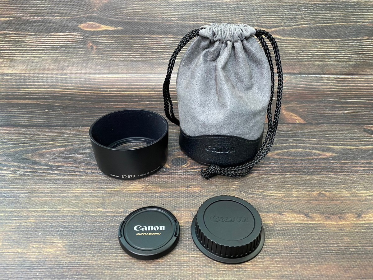 Canon キヤノン EF-S 60mm F2.8 USM 単焦点レンズ ケース付き #98_画像8