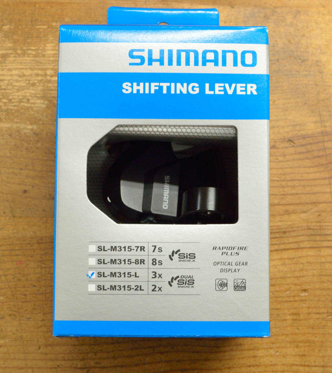 SHIMANO　SL-M315　3速　フロント用　ACERA/ALTUS/シマノ/3SPEED/アセラ/アルタス/MTB/クロスバイク_画像1