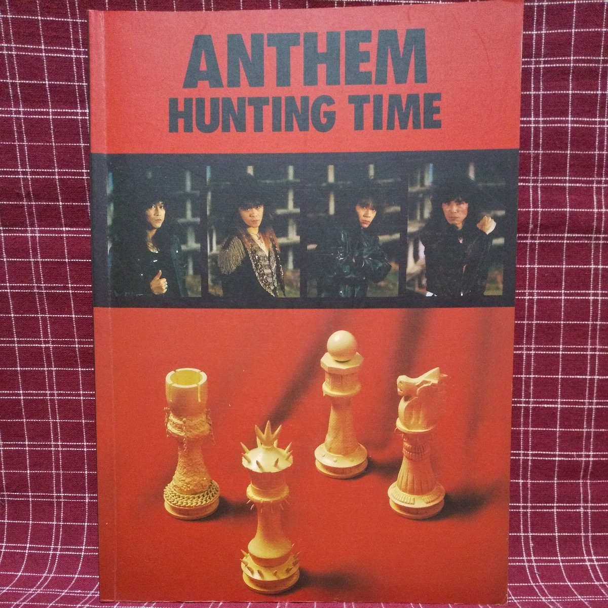 【絶版】ANTHEM★HUNTING TIME★アンセム★激レア！★ バンドスコア、タブ譜★中古・美品_画像1