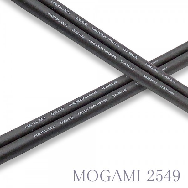 【送料無料】MOGAMI(モガミ)2549 RCAオーディオラインケーブル RCAケーブル ２本セット (ブラック, 1m)?、? bimg=