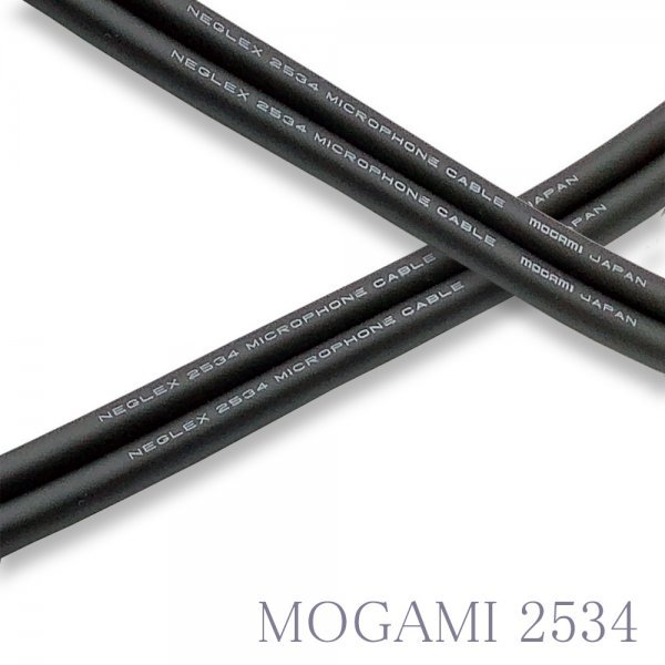 【送料無料】MOGAMI(モガミ)2534 RCAオーディオラインケーブル ２本セット REAN（NEUTRIK）NYS373 (ブラック, 25cm)　②_画像2
