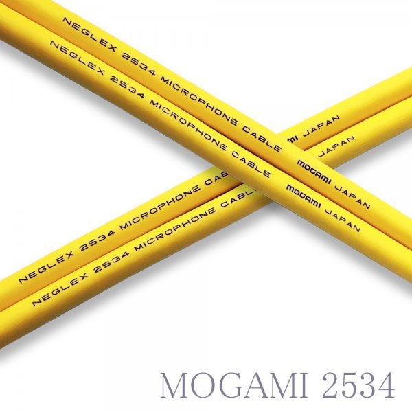【送料無(wú)料】MOGAMI(モガミ)2534 RCAオーディオラインケーブル ２本セット REAN（NEUTRIK）NYS373 (イエロー, 150cm)　①