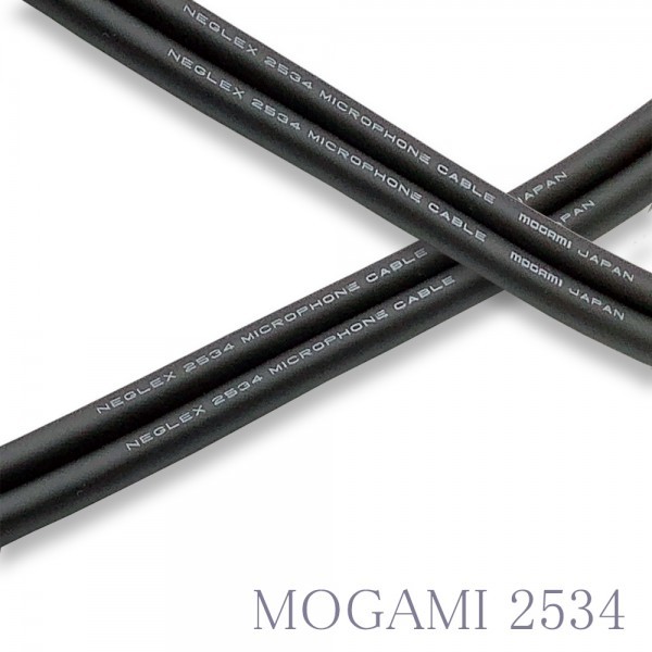 【送料無料】MOGAMI(モガミ)2534 RCAオーディオラインケーブル RCAケーブル ２本セット (ブラック, 1.5m)　①_画像2