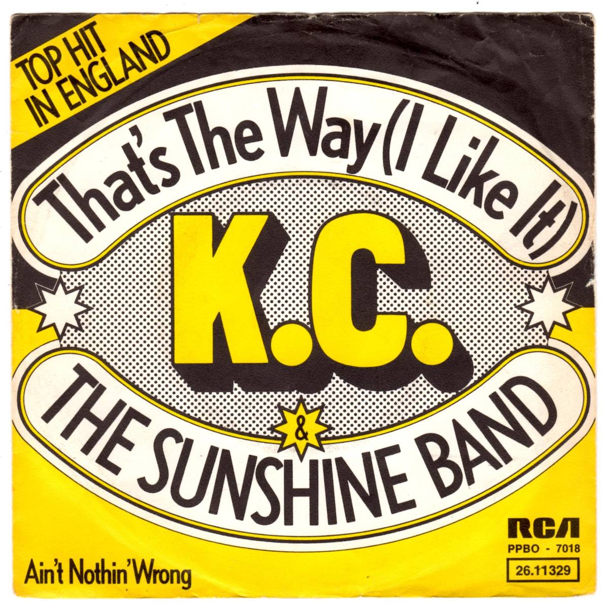 DISCO FUNK.SOUL.45★K.C. & The Sunshine Band / That's The Way (I Like It) / 7インチ / _画像1