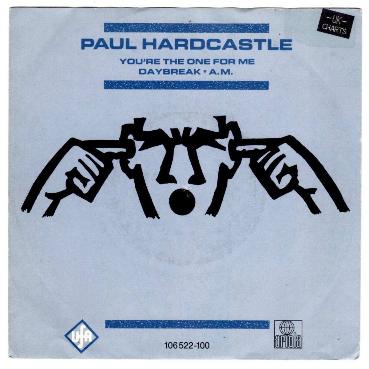 DISCO FUNK.BOOGIE.SOUL.ELECTRO.45★Paul Hardcastle / You're The One For Me/ 7インチ_画像1
