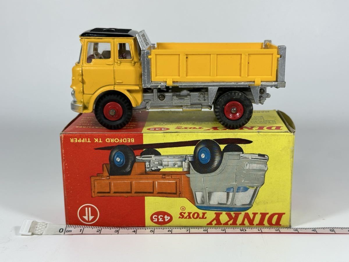 (s014) DINKY TOYS BEDFORD TK TIPPER 435 ディンキー ミニカー 当時物_画像3