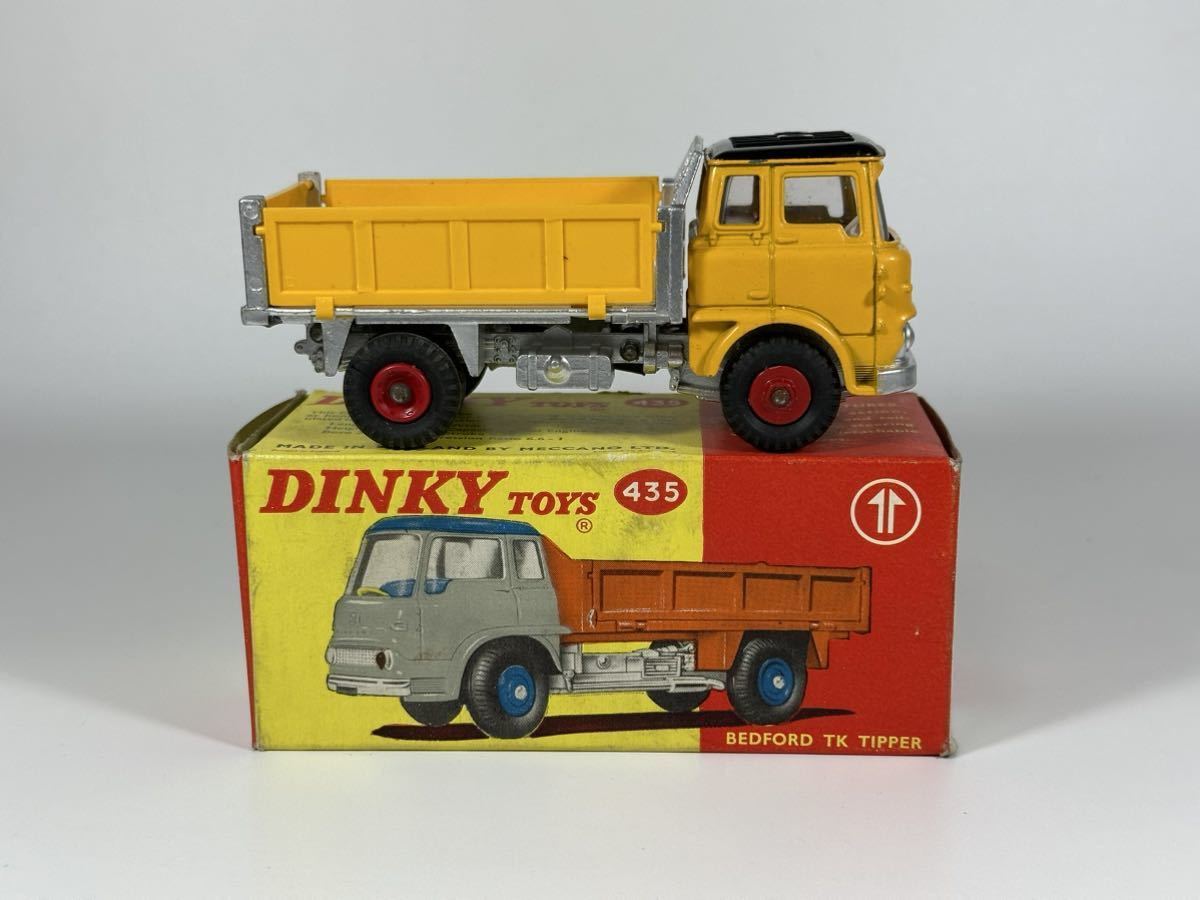 (s014) DINKY TOYS BEDFORD TK TIPPER 435 ディンキー ミニカー 当時物_画像1