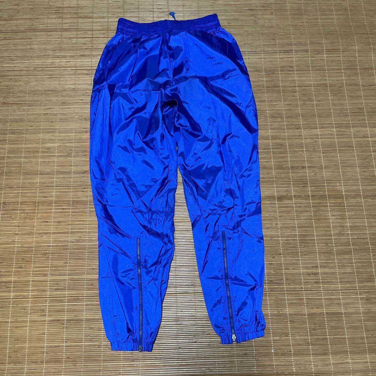 90s UMBRO アンブロ ビッグロゴ ナイロン ピステ ウィンドブレーカー ジャケット パンツ スーツ セットアップ 上下 M L デサント_画像5