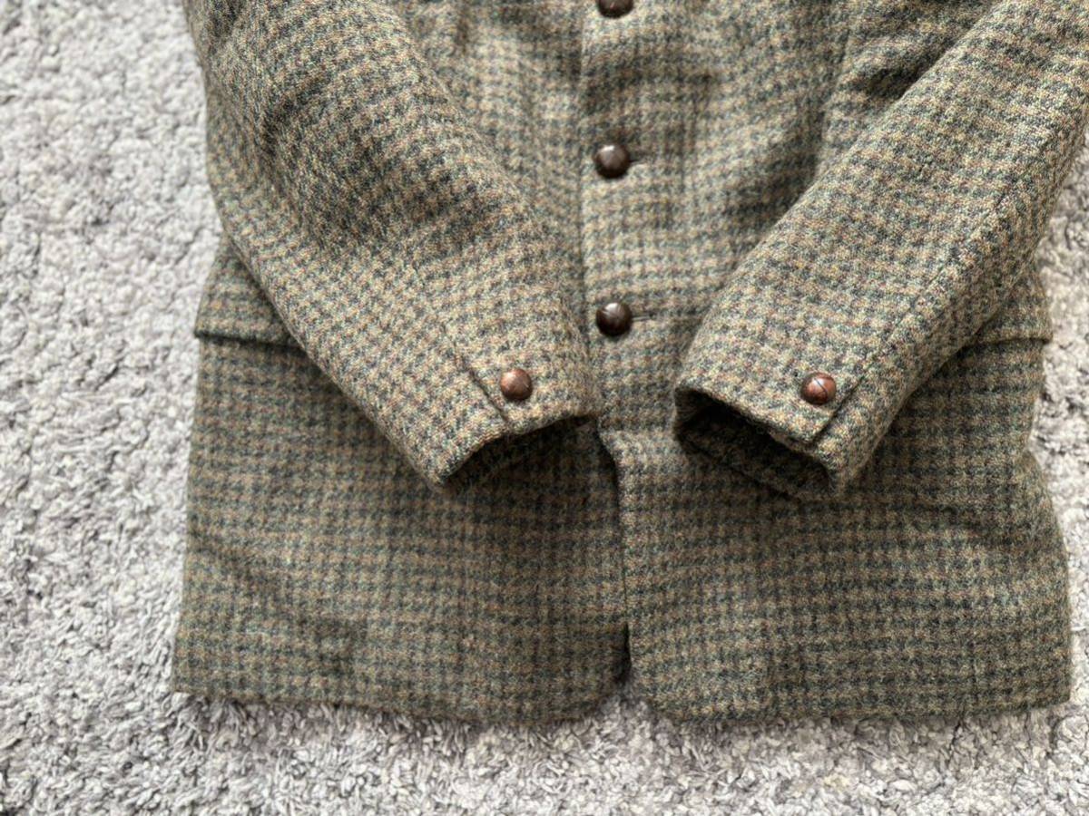 希少! 60s HARRIS TWEED ハリスツイード セットアップ テーラードジャケット ビンテージ ☆ 50s オンブレ レーヨンシャツ モヘアニット_画像3