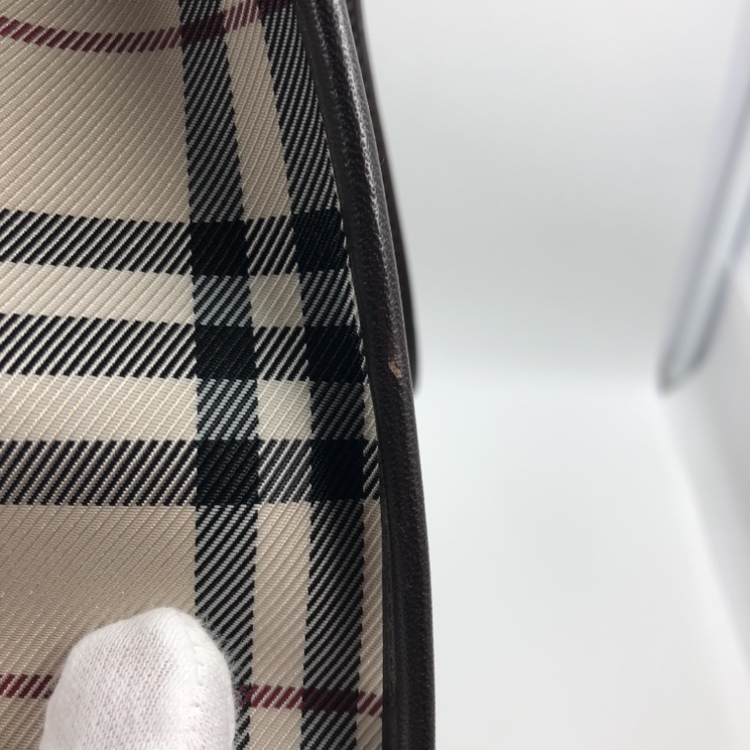 【中古】BURBERRY ノバチェック トートバッグ　バーバリー[240024429168]_画像8