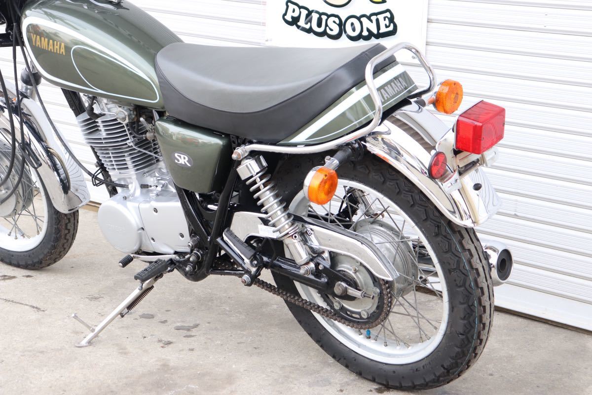 1円スタート　SR400 2H6 カスタムベースに　実働車体　昭和58年式　動画あり 美車　検( CB400SS GB350_画像8