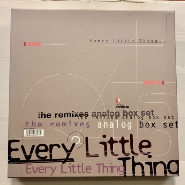 [12inch BOX] エブリ・リトル・シング / Every Little Thing / The Remixes Analog Box Set / 7枚組 / 1997年/RR12-88037/ 持田香織 /美品_画像1
