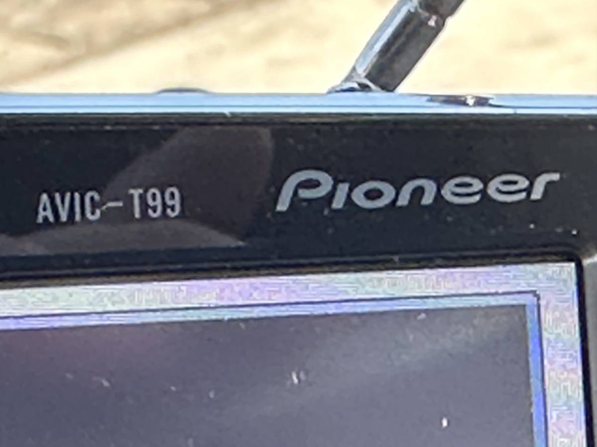 Pioneer パイオニア エアーナビ ポータブルナビ『AVIC-T99』地図データ2011年 7V型ワイド 中古、長期保管品 carrozzeria Air navi_画像5