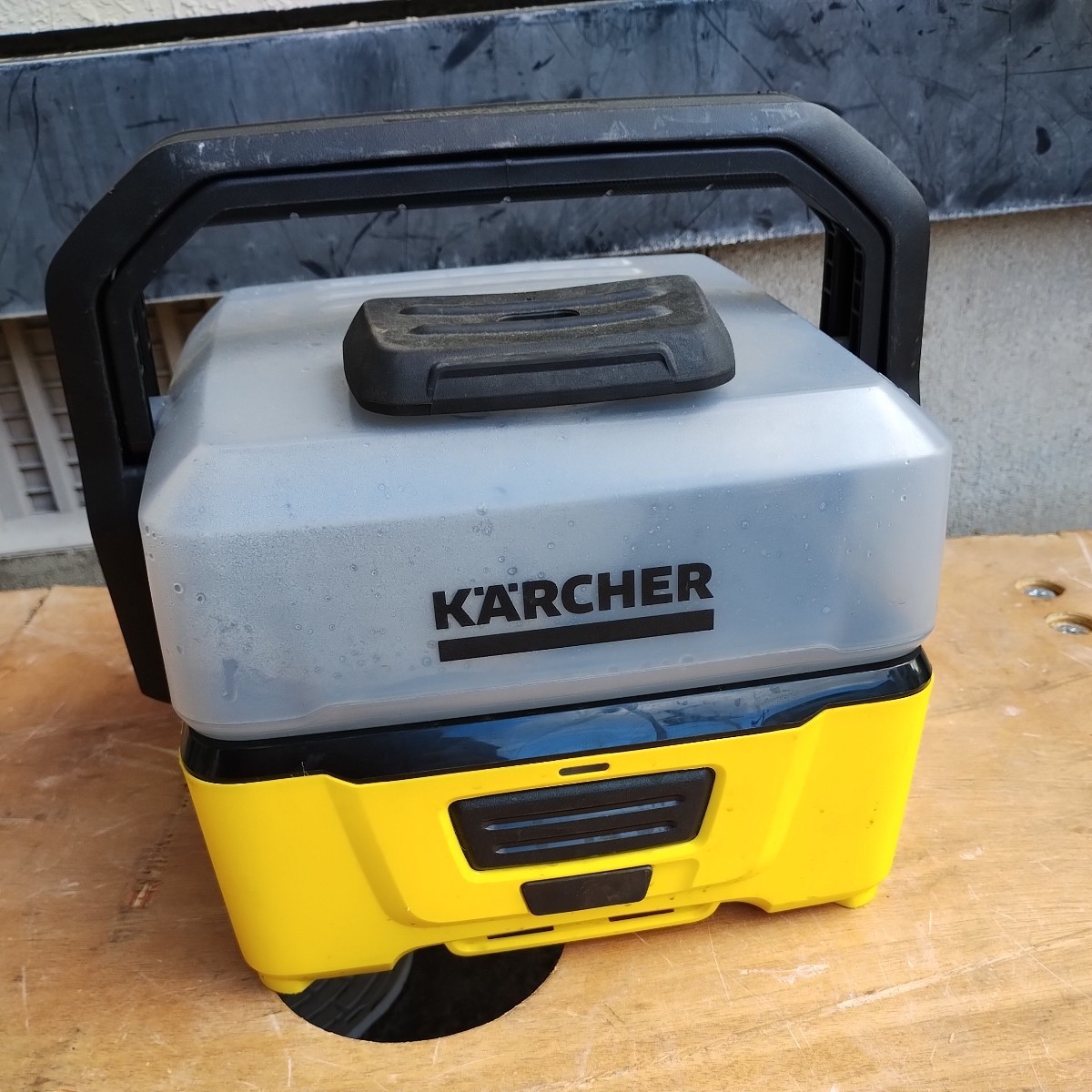 KARCHER ケルヒャー モバイルマルチクリーナー OC3 1.680-009.0 バッテリー内蔵 給水タンク一体型 高圧洗浄機【 中古品 】_画像1