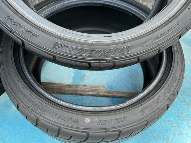 中古タイヤ４本セット　DUNLOP DIREZZA 225/40/18 2021年製(タイヤは良好な状態です_画像8