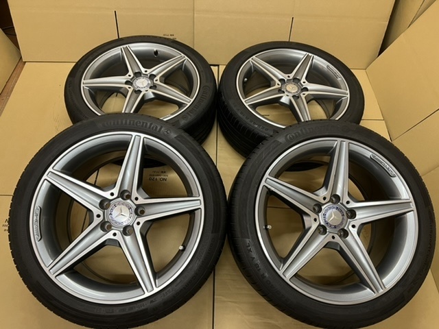ホイール付タイヤ4本セット) メルセデスベンツ S205 W205 Cクラス AMG