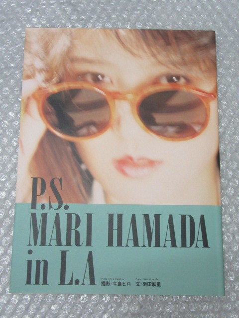 写真集/浜田麻里/P.S. MARI HAMADA in L.A./牛島ヒロ/ワニブックス/1988年(初版の記載なし)/絶版 稀少_画像1