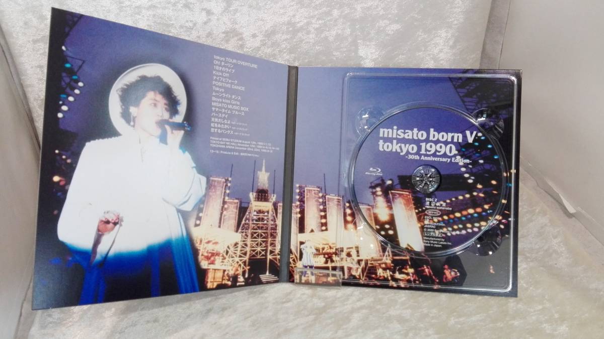 CD 渡辺美里 / tokyo -30th Anniversary Edition-(初回生産限定盤)(紙ジャケット仕様)(Blu-spec CD2+Blu-ray Disc)_画像4