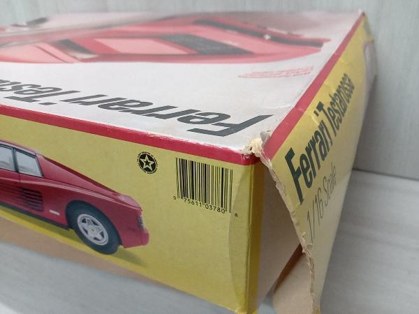 未開封品 ITALERI フェラーリ テスタロッサ 1/16スケール プラモデル Ferrari Testarossa ビッグサイズ_画像6