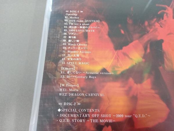 DVD Acid Black Cherry 2009 tour'Q.E.D.'_画像3