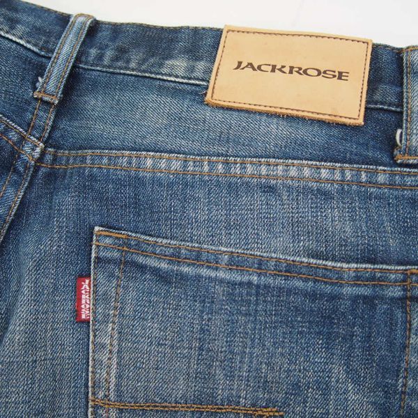 ジャックローズ JACKROSE USED加工 デニムパンツ ジーンズ(W31)ブルー_画像3