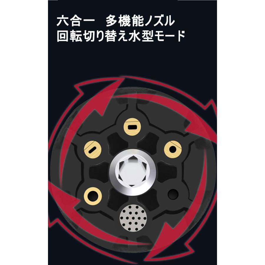 (A) マキタ Makita 互換 コードレス 高圧洗浄機 グリーン 充電式 14.4V 18V バッテリー 対応 6in1 ノズル 洗車 小型_画像6