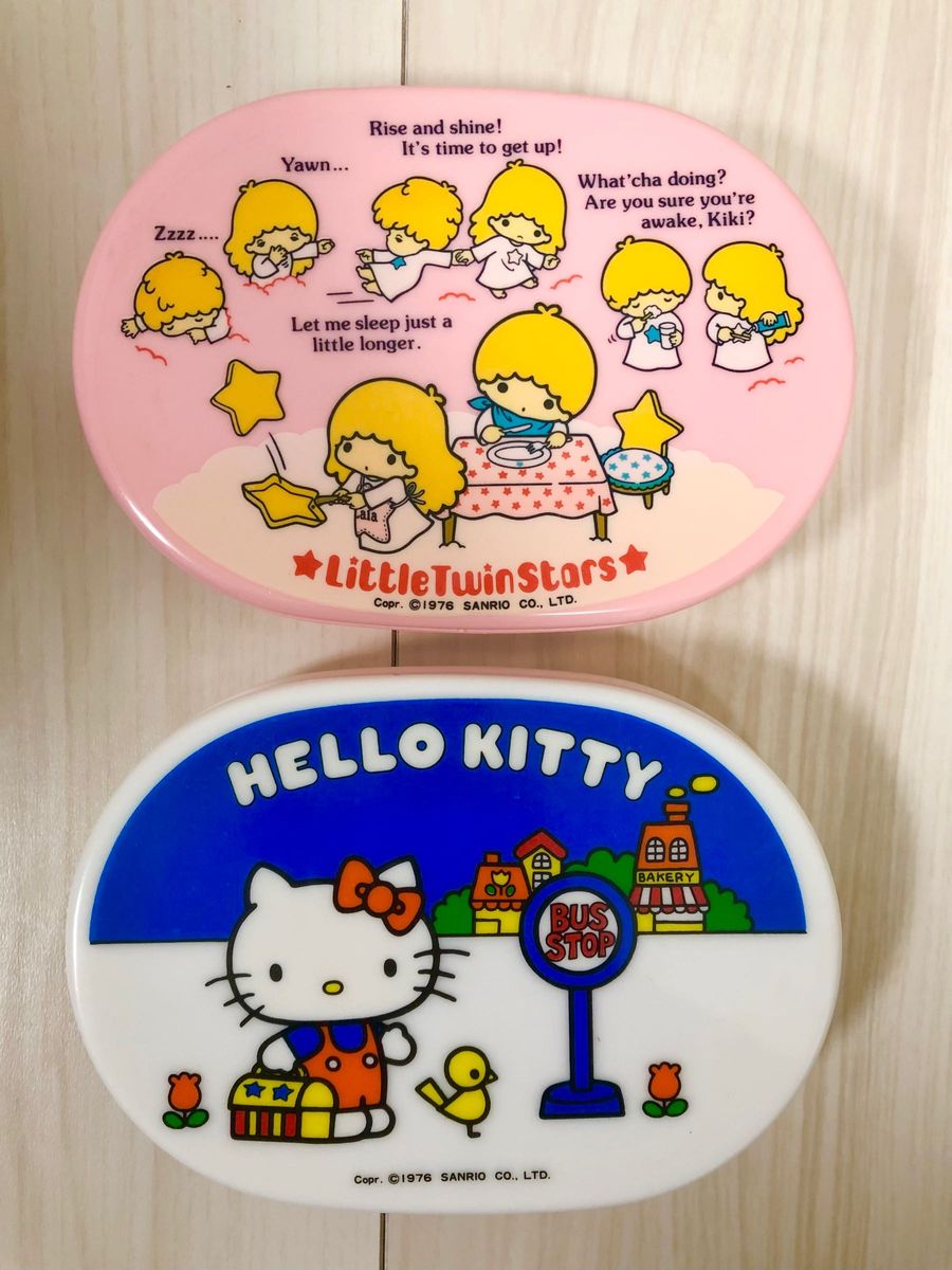 未使用】 サンリオ ランチボックス キキララ ハローキティ 未使用】 サンリオ ランチボックス キキララ ハローキティ