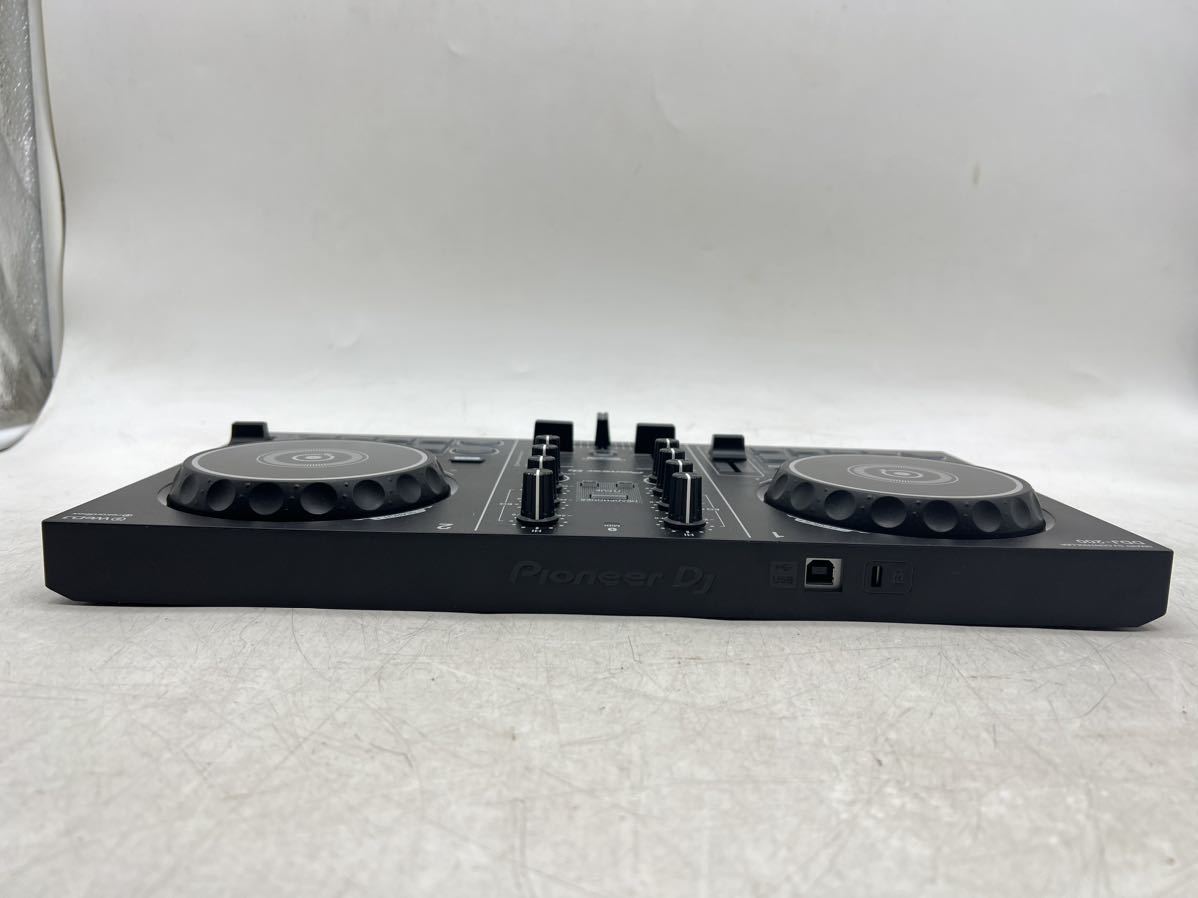 【1円スタート】Pioneer DJ DDJ-200 スマートDJコントローラー Bluetooth スマホアプリ連動 ポータブル 楽器 器材 パイオニア DM1124N_画像4