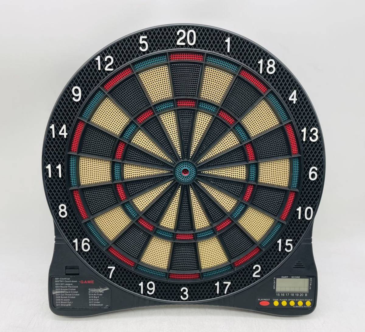 【中古】ダーツボード ダーツ DARTS 家庭用 エレクトロニック ダーツ 電子 ホビー 訳あり品 現状品 DM1122M_画像3