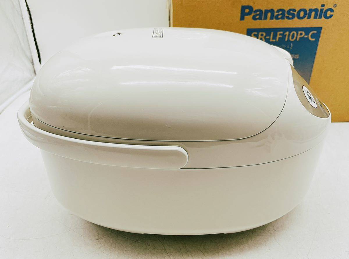 【中古】Panasonic パナソニック 1.0L マイコンジャー 炊飯器 5.5合 SR-LF10P-C 2009年製 家庭用 現状品 DM1127M_画像7