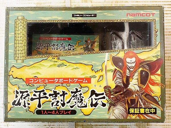 ■ファミリーコンピュータ■ namcot コンピュータボードゲーム 源平討魔伝 外箱・説明書付属 中古品 札幌発_画像1