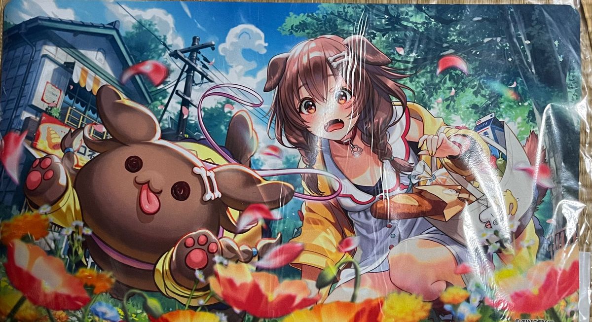 ホロライブ 戌神ころね 活動4周年記念 プレイマット|Yahoo ホロライブ 戌神ころね 活動4周年記念 プレイマット|Yahoo