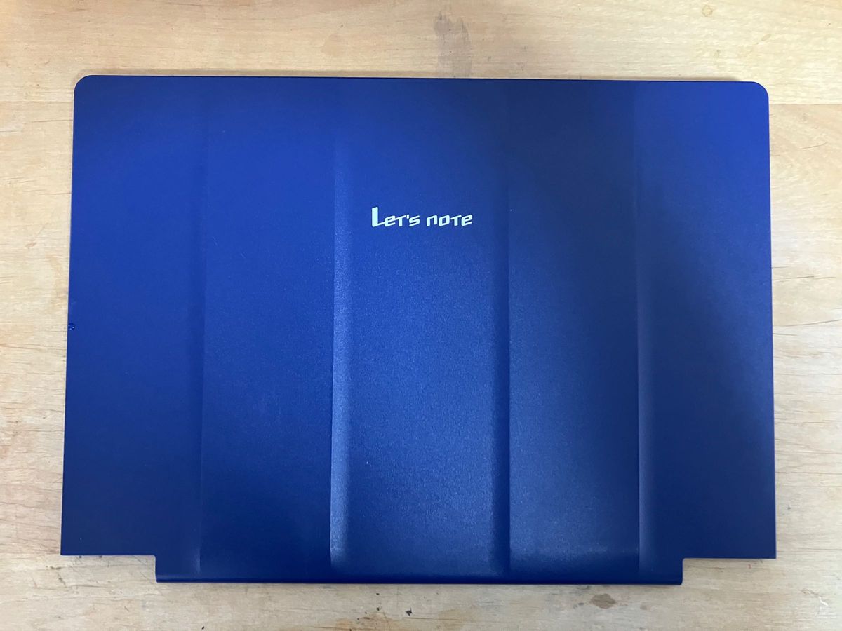 Panasonic let's note  専用カバー ブルー
