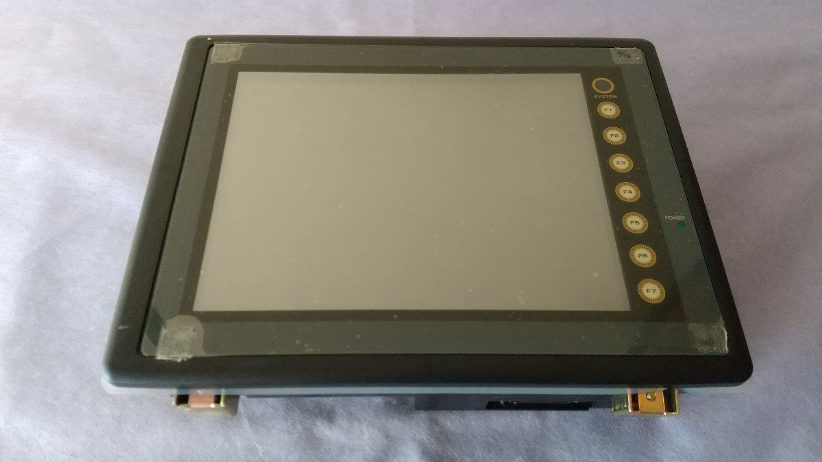 Hakko Electronics Co.,Ltd. TOUCH PANEL V608C10-CE 通電確認 Hakko Electronics Co.,Ltd. TOUCH PANEL V608C10-CE 通電確認